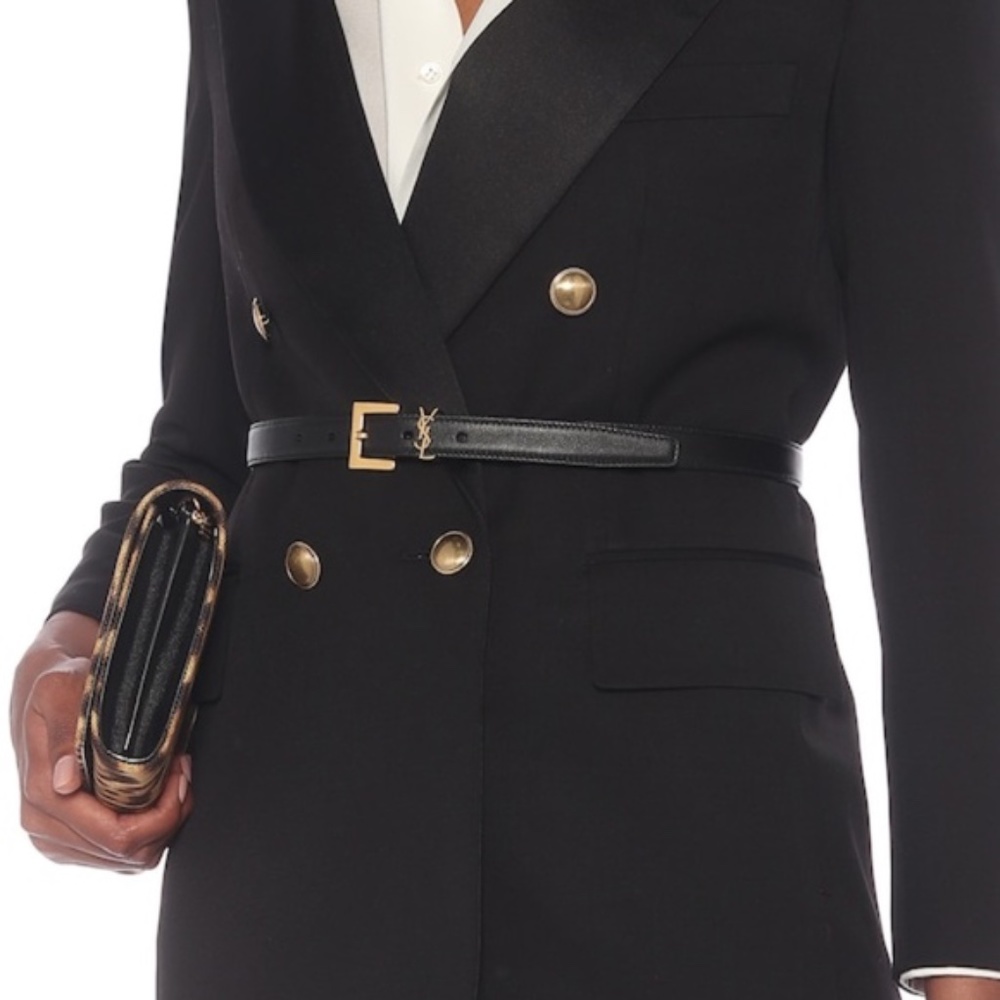 YSL Slim Belt
